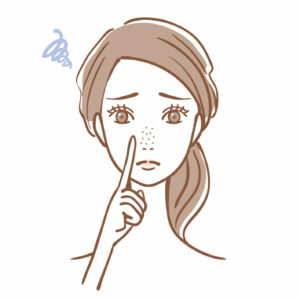 毛穴肌のトラブル